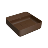 Cuba de Apoio Quadrada 40cm Marrom Fosco L.11040.22 Deca