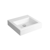 Cuba de Apoio Quadrada Branca 43x45cm Branca L.737 Deca