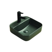 Cuba de Apoio Quadrada Cinza Escuro Casa Ok Cuba de Apoio Quadrada Cinza Escuro Casa Ok