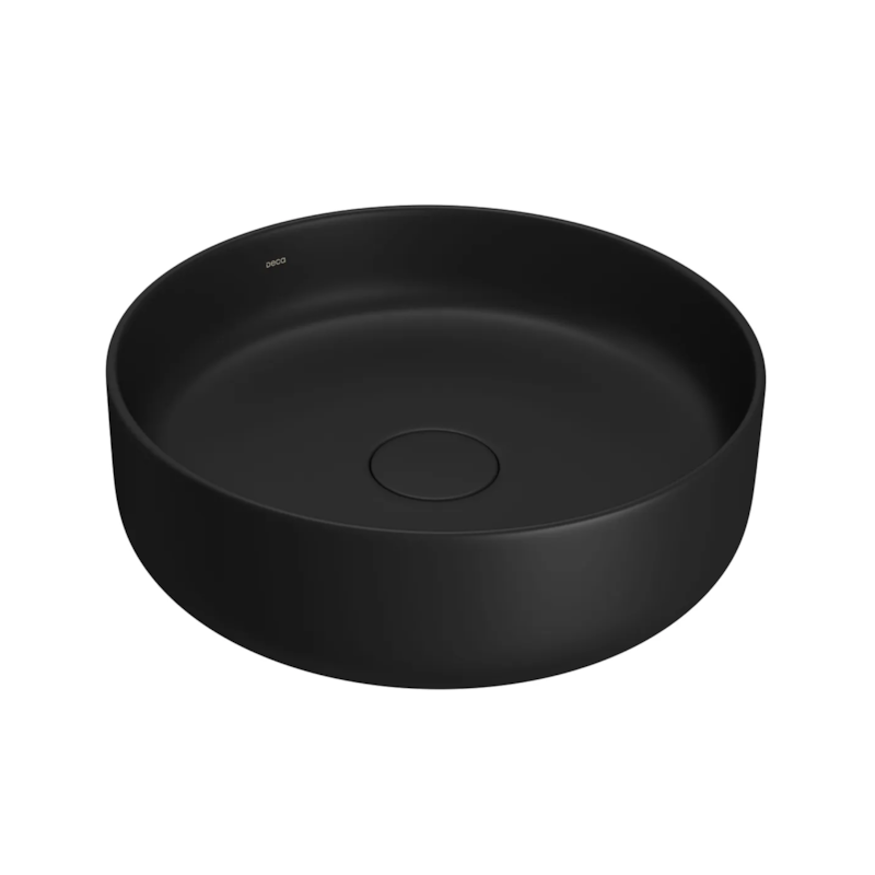 Cuba de Apoio Redonda Slim 40cm Ébano L.12040.94 Deca