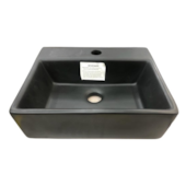 Cuba de Apoio Retangular Preto 38,5x30,5x12cm Casa Ok Cuba de Apoio Retangular Preto 38,5x30,5x12cm Casa Ok