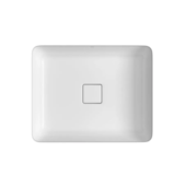 Cuba de Embutir Retangular Branco Slim 45x50cm 