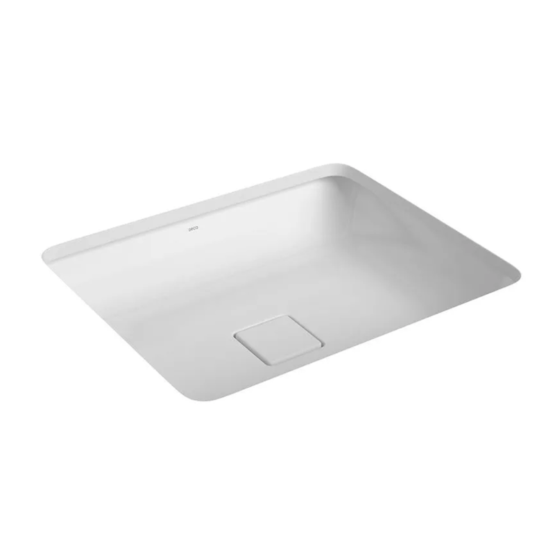 Cuba de Embutir Retangular Branco Slim 45x50cm 