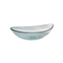 Cuba de Vidro Oval Transparente 47x30cm Decor