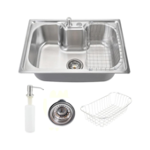 Cuba Gourmet para Cozinha Aço Inox 304 60x42cm Stillus Home