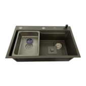 Cuba Gourmet Quadrada Grafite 68x45cm Stillus Home