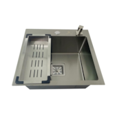 Cuba Gourmet Quadrada Inox 44x44cm Stillus Home