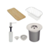 Cuba Inox Morgana 69x49cm com Acess Tramontina