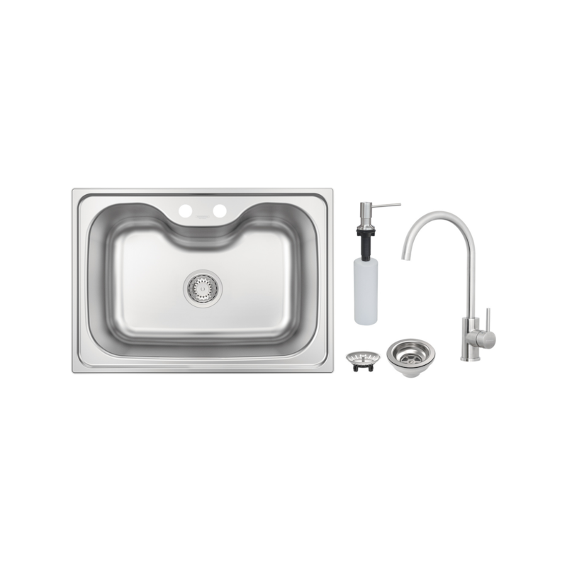 Cuba Inox Morgana com Acessórios Tramontina