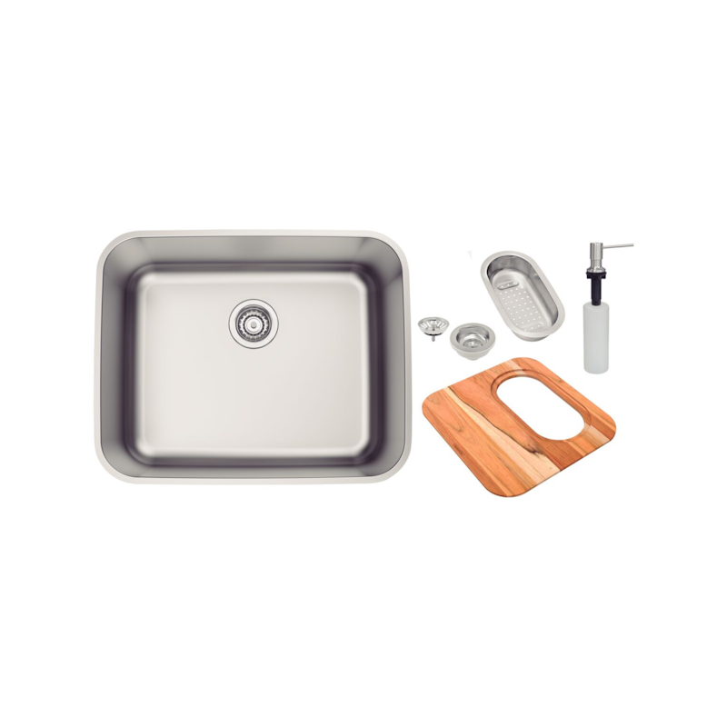 Cuba Retangular Inox 50x40x20cm com Acessório Tramontina