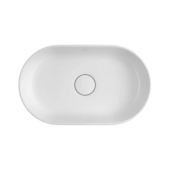 Cuba Sobrepor Oval 50cm Branca L.24050.17 Deca