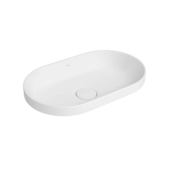 Cuba Sobrepor Oval 50cm Branca L.24050.17 Deca