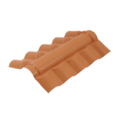 Cumeeira Central Colonial Cerâmica Precon