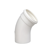 Curva Curta para Esgoto 45° 100mm  Krona  Curva Curta para Esgoto 45° 100mm  Krona