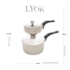 Cuscuzeira Inox 25x12x17,5cm Lyor 