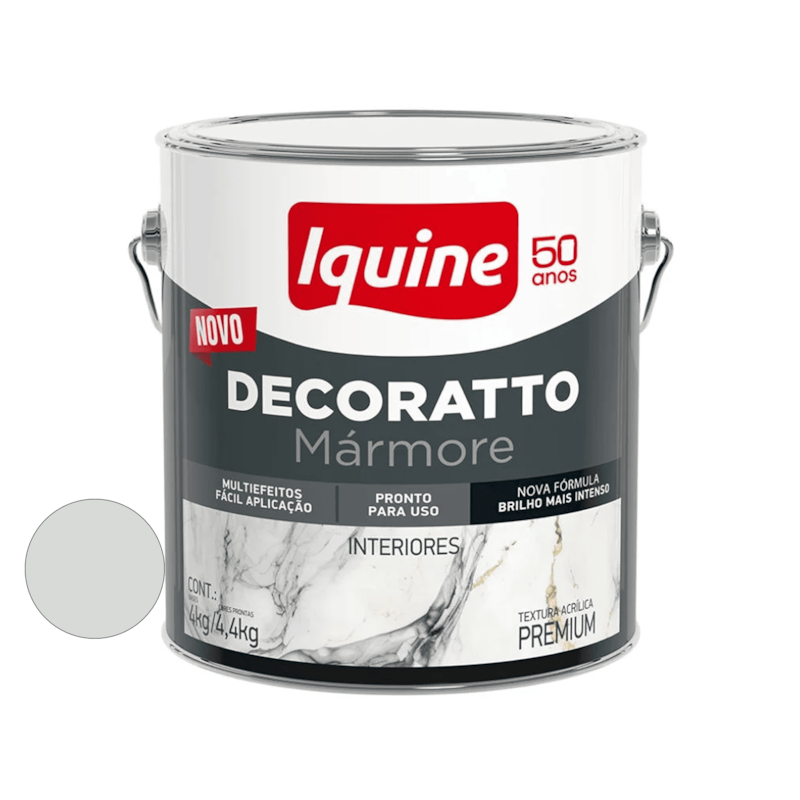 Decoratto Mármore Cimento Queimado 4,4Kg Iquine