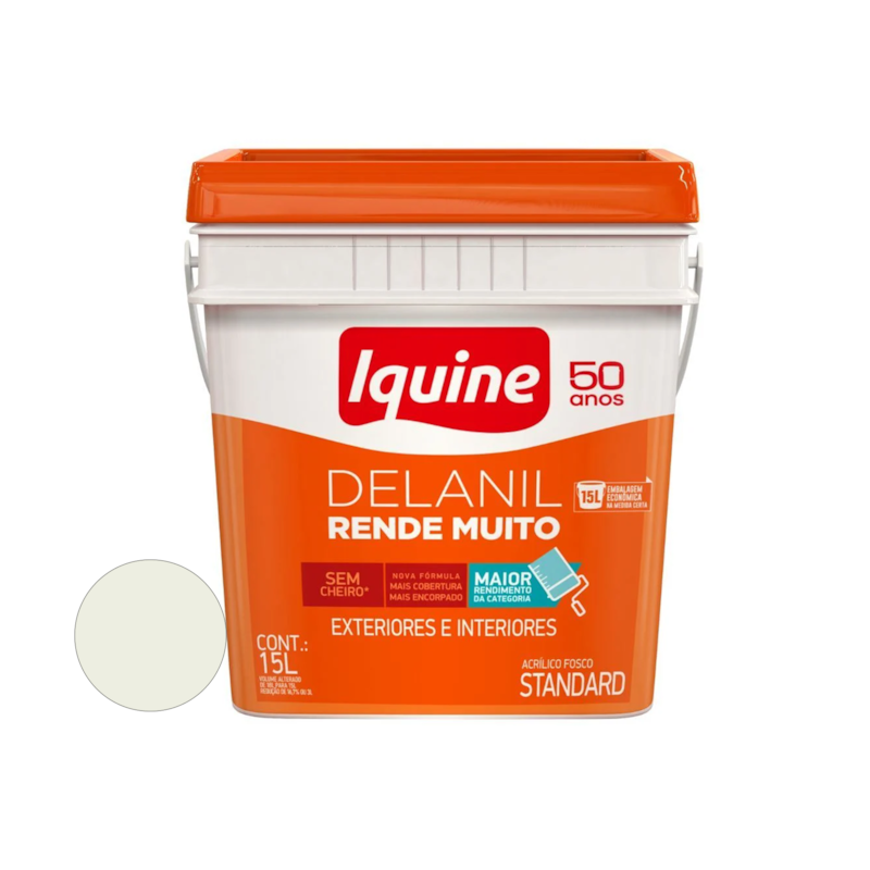 Delanil Rende Muito Branco Gelo 15L Iquine