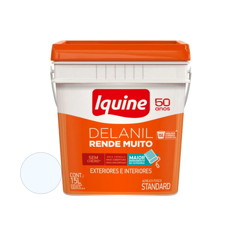 Delanil Rende Muito Branco Neve 15L Iquine