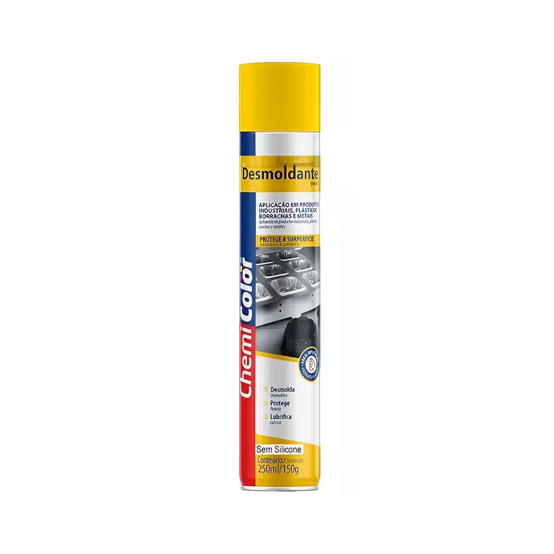 Desmoldante Spray Sem Silicone 250ml Chemicolor