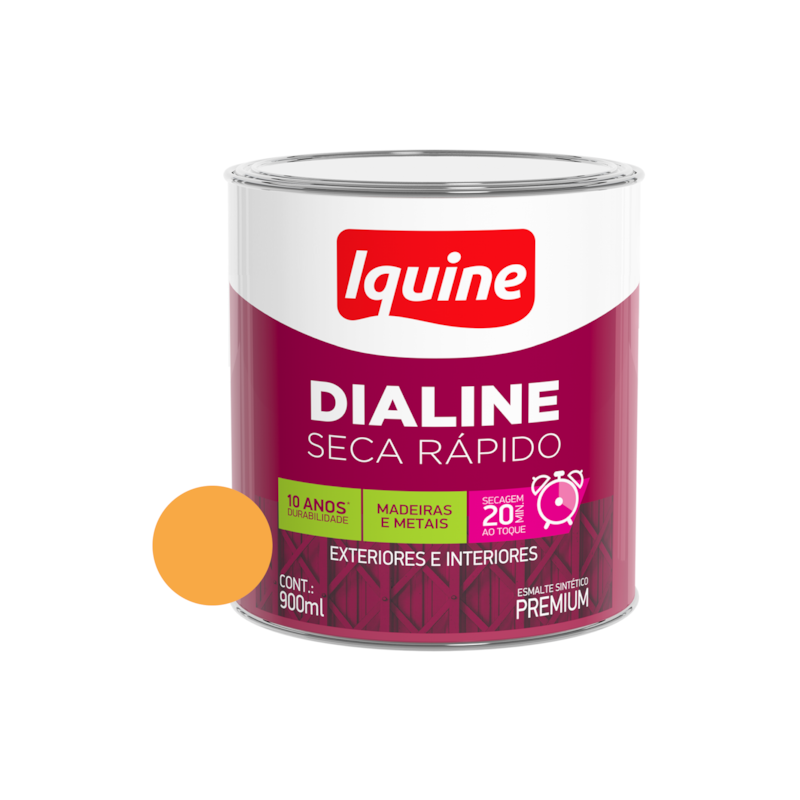 Dialine Seca Rápido Laranja Citríco 900ml Iquine