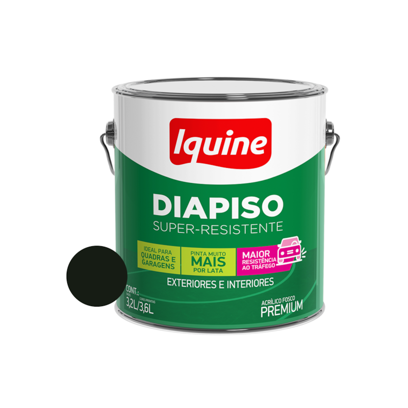 Diapiso Preto 3,6L Iquine