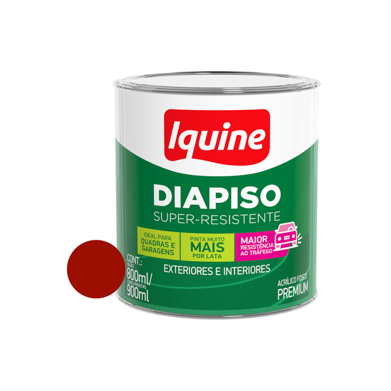 Diapiso Vermelho 900ml Iquine