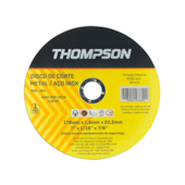 Disco de Corte 7" x 1,6mm 180mm para Inox Thompson