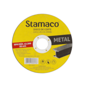 Disco de Corte Metal para Esmerilhadeira 115mm Stamaco