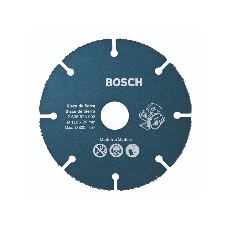 Disco de Corte para Madeira 110mm Bosch