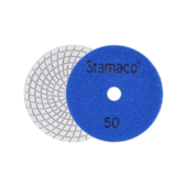 Disco de Lixa Diamantada Brilho de Água 100mm Grão 50 Stamaco
