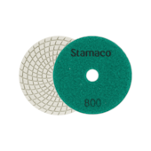 Disco de Lixa Diamantada Brilho de Água 100mm Grão 800 Stamaco