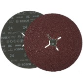 Disco de Lixa Fibra para Metal 115mm 4.1/2" Grão 24 Bosch