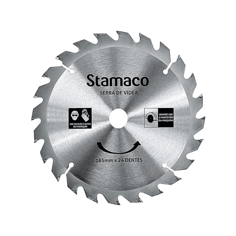 Disco de Serra Videa 185mm 24 Dentes Stamaco