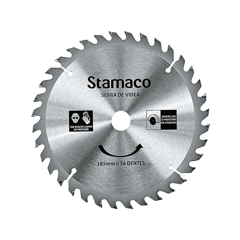 Disco de Serra Videa 185mm 36 Dentes Stamaco