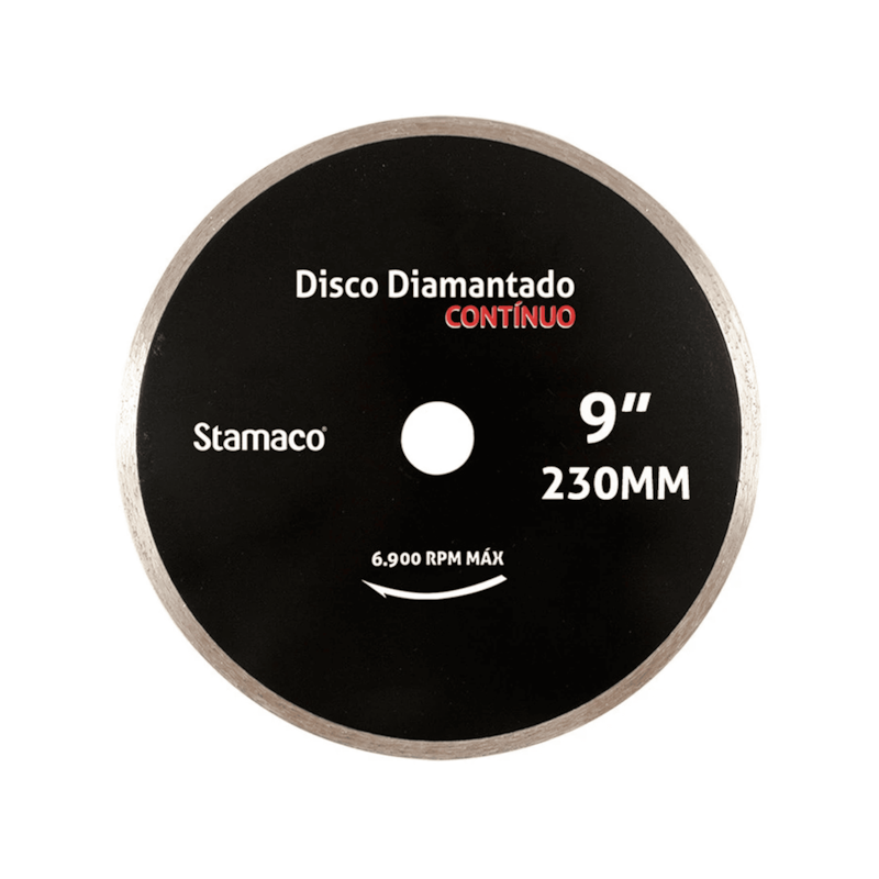 Disco Diamantado Continuo 230mm Stamaco