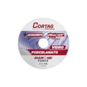 Disco Diamantado para Porcelanato/Vidro 115mm Cortag