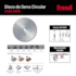 Disco para Serra Circular 250x3,2x80mm Freud