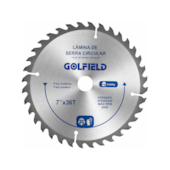 Disco para Serra Circular Madeira 180x20mm 36 Dentes Golfield