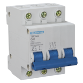 Disjuntor Tripolar 40A Curva C Tramontina Disjuntor Tripolar 40A Curva C Tramontina