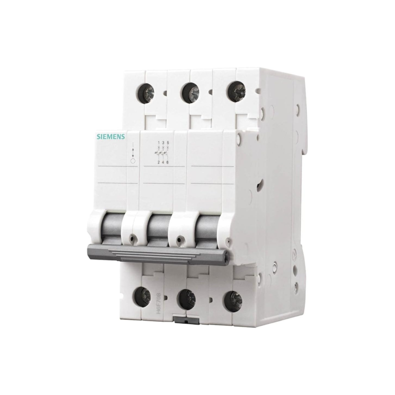 Disjuntor Tripolar Curva C 40A Siemens