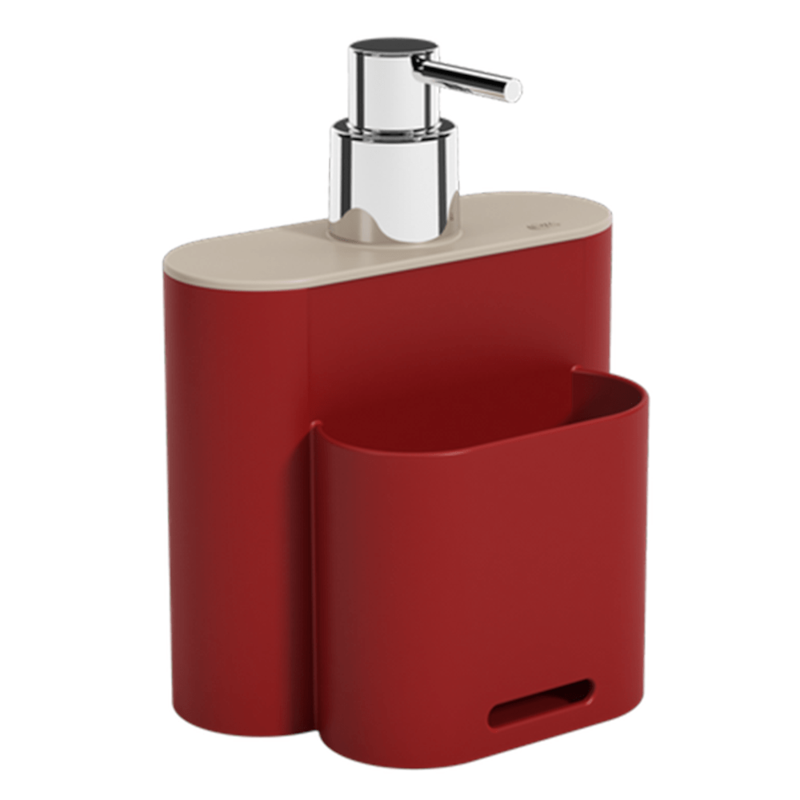 Dispenser 500ML Flat Vermelho Fendi Coza