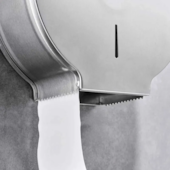 Dispenser de Papel Higiênico 300 Metros em Aço Inox Casa Ok