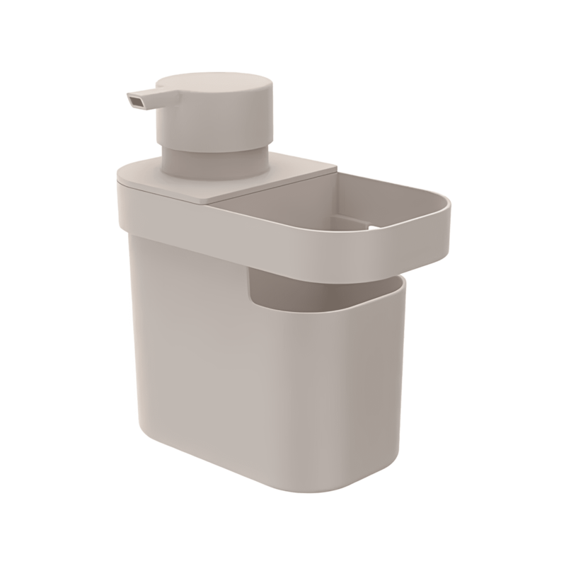Dispenser e Organizador Trium 650ml Bege Ou