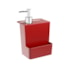 Dispenser Glass 600ml Vermelho Bold 20719/0465 Coza