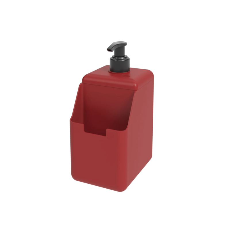 Dispenser Single 500ml Vermelho Bold Coza