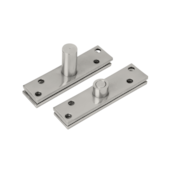 Dobradiça 889 Pivotante Inox Escovado Silvana Dobradiça 889 Pivotante Inox Escovado Silvana