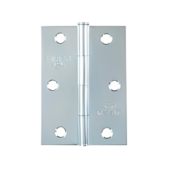 Dobradiça Canto Zincado 3,5 Polegadas Metalvi