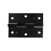 Dobradura de Canto Epox Preto Comum Metalvi