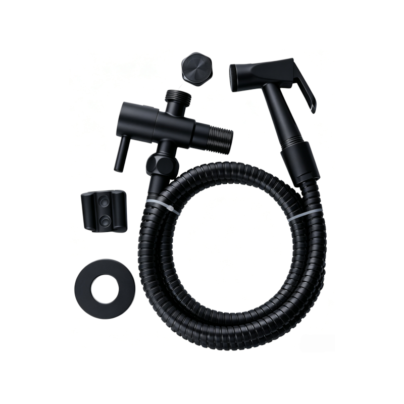 Ducha Higiênica Black 1/4 de Volta FMLT1758 Casa OK