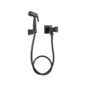 Ducha Higiênica em Metal Black Prime Qualiz